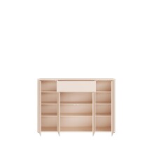 Schuhkommode >ALICE SPRINGS< in Sand - 143,9x99,1x34,9cm (BxHxT)