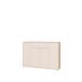 Schuhkommode >ALICE SPRINGS< in Sand - 143,9x99,1x34,9cm (BxHxT)