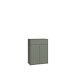 Schuhkommode >ALICE SPRINGS< in Salbei - 74,5x99,1x34,9cm (BxHxT)