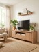 Lowboard >Genf< in Jackson Hickory
(Eiche) Dekor - 163,5x59x40cm (BxHxT)