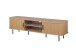 Lowboard >Kajsa< in Dekor Eiche, Holzwerkstoff - 160x45x40cm (BxHxT)