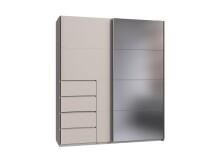 Schwebetürenschrank >BALI< in KASCHMIR /...