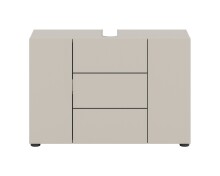 Waschbeckenunterschrank >Vira< in kaschmir -...