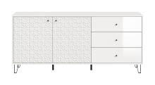 Sideboard >Prisma< in Weiß - 170x76x40cm (BxHxT)
