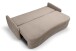 Schlafsofa >Diana< in beige, Strukturstoff - 231x93x108cm (BxHxT)