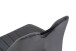 Esszimmerstuhl >Christin< 2er Set in anthrazit, Velouroptik - 52x75x58cm (BxHxT)