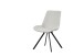 Drehstuhl >Emilia< 2er Set in creme, Webstoff - 52x85x61cm (BxHxT)
