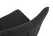 Drehstuhl >Emilia< 2er Set in anthrazit, Webstoff - 52x85x61cm (BxHxT)