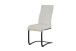 Freischwinger >Leni< 2er Set in creme, Strukturstoff - 43x98x59cm (BxHxT)