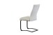 Freischwinger >Leni< 2er Set in creme, Strukturstoff - 43x98x59cm (BxHxT)