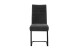 Freischwinger >Leni< 2er Set in anthrazit, Strukturstoff - 43x98x59cm (BxHxT)