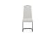 Freischwinger >Hanna< 2er Set in creme, Webstoff - 43x98x59cm (BxHxT)