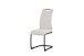 Freischwinger >Hanna< 2er Set in creme, Webstoff - 43x98x59cm (BxHxT)