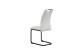 Freischwinger >Hanna< 2er Set in creme, Webstoff - 43x98x59cm (BxHxT)