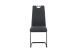 Freischwinger >Hanna< 2er Set in anthrazit, Webstoff - 43x98x59cm (BxHxT)