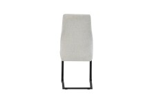 Freischwinger >Tina< 2er Set in creme, Strukturstoff - 43x98x59cm (BxHxT)