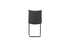 Freischwinger >Sonja< 2er Set in anthrazit, Webstoff - 46x89x57cm (BxHxT)