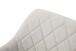 Stuhl >Lea< 2er Set in creme, Webstoff - 56x83x60cm (BxHxT)