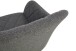 Stuhl >Lea< 2er Set in anthrazit, Webstoff - 56x83x60cm (BxHxT)