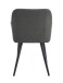 Stuhl >Lea< 2er Set in anthrazit, Webstoff - 56x83x60cm (BxHxT)