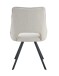 Stuhl >Helen< 2er Set in creme, Webstoff - 56x91x63cm (BxHxT)