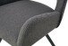 Stuhl >Helen< 2er Set in anthrazit, Webstoff - 56x91x63cm (BxHxT)