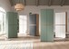 Highboard >Scarpa< in Evoke Oak / Smoke Green - 105x111x37cm (BxHxT)