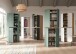 Highboard >Scarpa< in Evoke Oak / Smoke Green - 105x111x37cm (BxHxT)