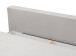 Schlafsofa >Sorto< in hellgrau, Cord - 200x91x100cm (BxHxT)