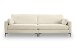 4-Sitzer >Venti< in creme, Webstoff - 286x92x97cm (BxHxT)