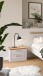 Nachtkommode >Verona< 2er Set in Sibiu Lärche, Spannplatte/MDF - 56x43x39cm (BxHxT)