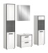 Badezimmer-Set >Kojak< in Weiß Hochglanz - 171x188x37cm (BxHxT)