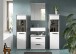 Badezimmer-Set >Kojak< in Weiß Hochglanz - 171x188x37cm (BxHxT)