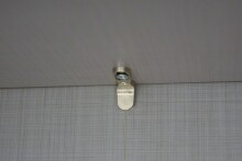 Schwebetürenschrank >palermo< in WEISS / SPIEGEL + GRAPHIT - 300x216x65 (BxHxT)