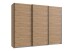 Schwebetürenschrank >AALST< in ARTISAN EICHE NACHBILDUNG - 270x208x65cm (BxHxT)