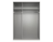 Schwebetürenschrank >AALST< in KASCHMIR / SPIEGEL - 135x208x65cm (BxHxT)