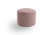 Polsterhocker >Kolo< in altrosa, Cord - 51x41x51cm (BxHxT)