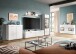 Sideboard >Ice< in Weiß / Weiß Hochglanz - 125x81x37cm (BxHxT)