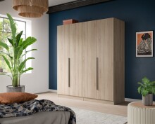 Kleiderschrank >Kopenhagen< in Sonoma Eiche -...