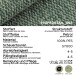 Ecksofa >Veda< in petrol, Strukturstoff - 308x90x186cm (BxHxT)