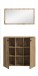 Garderoben-Set >Station< in Evoke Oak - 106x192x37cm (BxHxT)