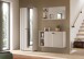 Garderobenschrank >Station< in kaschmir - 70x192x37cm (BxHxT)