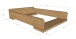 Wickelaufsatz >Sam< in Eiche Melamin Dekor, Holzwerkstoff - 53x15x72,2cm (BxHxT)