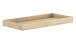 Stauraumbett >Sam< in Eiche Melamin Dekor, Holzwerkstoff - 206,4x87x94,6 (BxHxT)