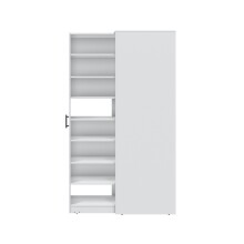 Schuhschrank >Laundry< in Artik Weiß - 37x183x60 (BxHxT)