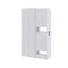 Schuhschrank >Laundry< in Artik Weiß - 37x183x60 (BxHxT)