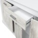 Sideboard >DACITE< in Velho Weiß und Artik Weiß - 158x87x40 (BxHxT)