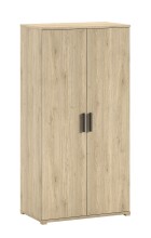 Schlafzimmer-Set >Sam< (3-teilig) in Eiche Melamin Dekor, Holzwerkstoff