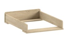 Babymöbel-Set >Sam< (3-teilig) in Eiche Melamin Dekor - 124,8x95,1x65,8 (BxHxT)