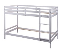 Etagenbett >Small Cloud< in Weiß - 96x150x207...